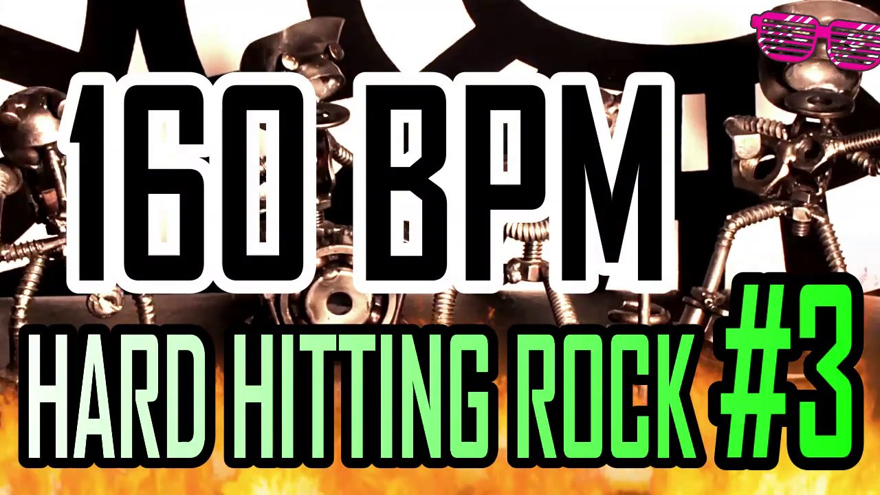 160 BPM Hard Hitting Rock 3 4/4 Drum Beat Drum Track YouTube