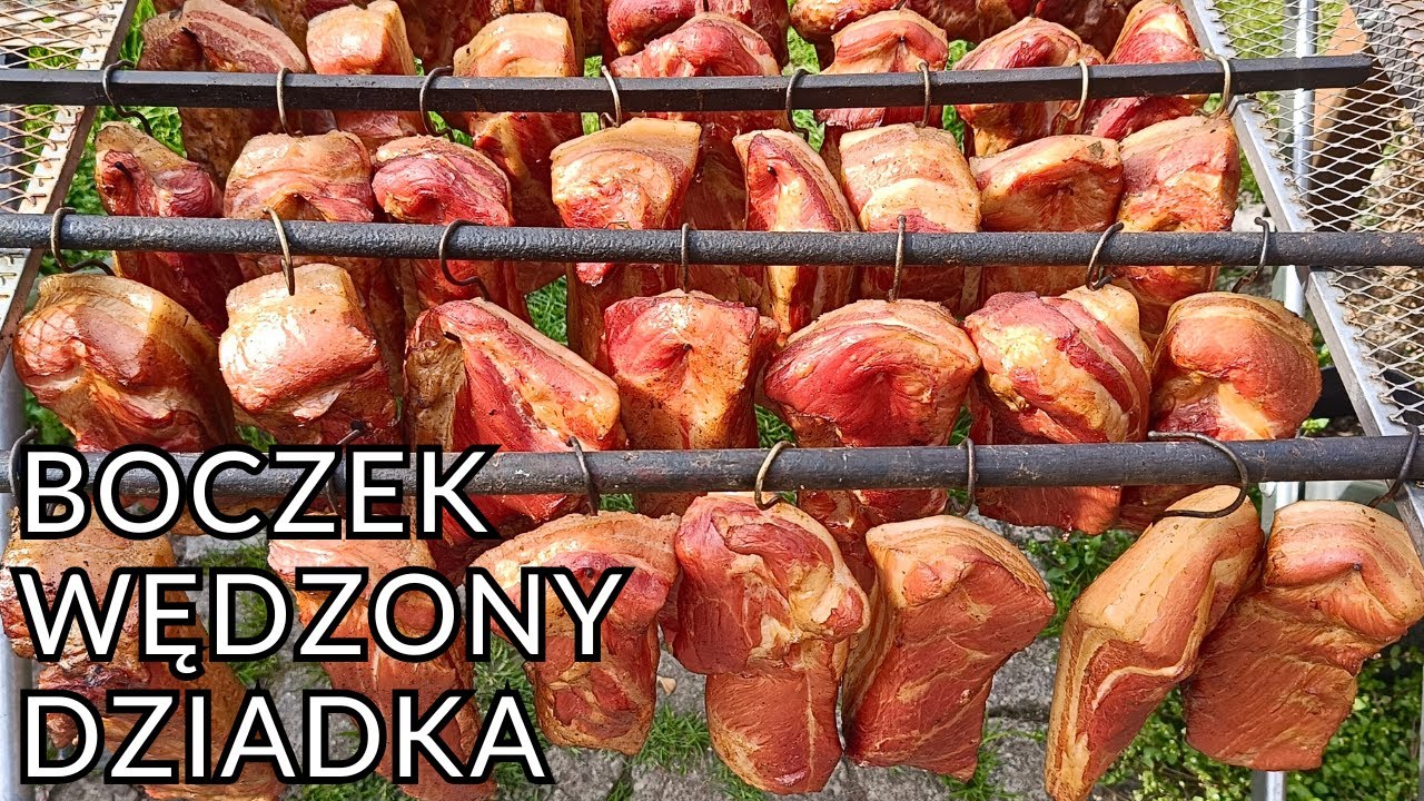 BOCZEK WĘDZONY DZIADKA- Najlepszy Jaki Robię Od Lat. DELICIOUS SMOKED BACON.