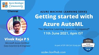 Getting started with Azure AutoML | Azure ML Series | DP-100 Study Jam