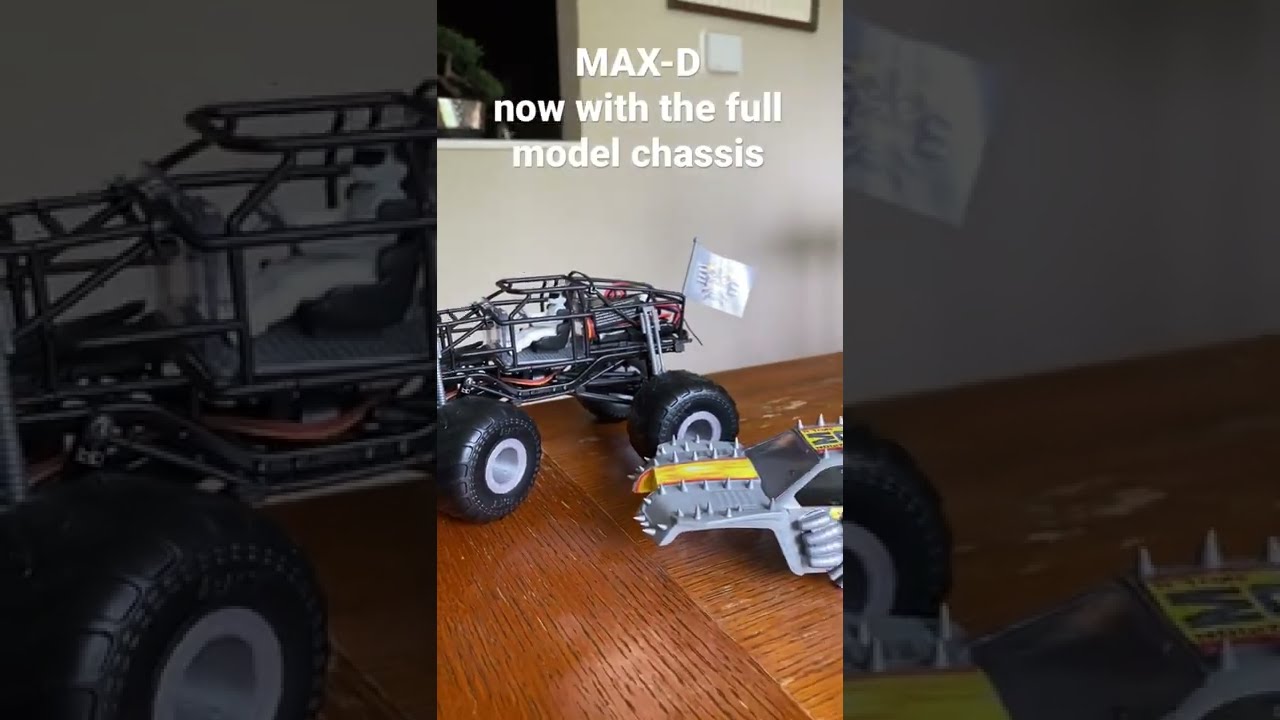 Maximum Destruction Gets The Full Revell Model Chassis And Some CCxRC Goodies