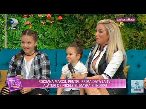 Teo Show (26.10.2017) - Rocsana Marcu, pentru prima data la TV cu Mayra si Indira! Partea IV