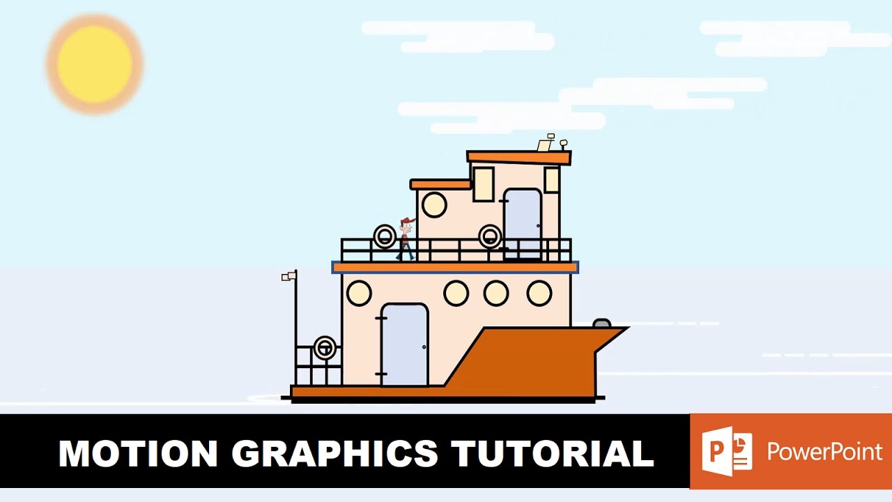 Boat Animation in PowerPoint 2016 Tutorial | The Teacher - YouTube