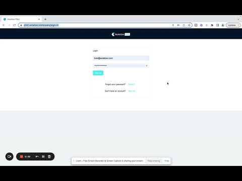 Aviatize Pilot - How To : Log in or Sign Up