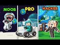 Minecraft - NOOB vs PRO vs HACKER - MOON BASE!