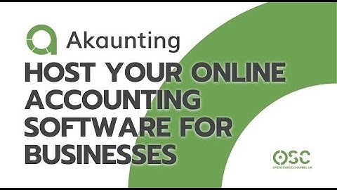 Akaunting Software Installation and Demo Review