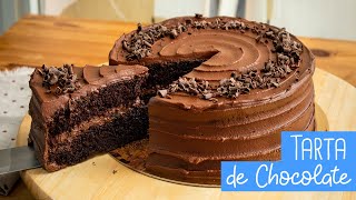 TARTA muerte por CHOCOLATE fácil y buenísima | Chocoreto Recetas