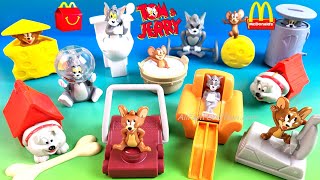 TOM & JERRY McDONALD'S HAPPY MEAL TOYS COMPLETE WORLD SET 12 MOVIE COLLECTION UNBOXING REVIEW 2021