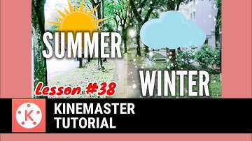 Winter Snow Effects in KineMaster || Tutorial Lesson 38