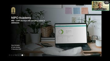 Academy 66 - The current state of Nfield CAPI - III - Sampling points with addresses