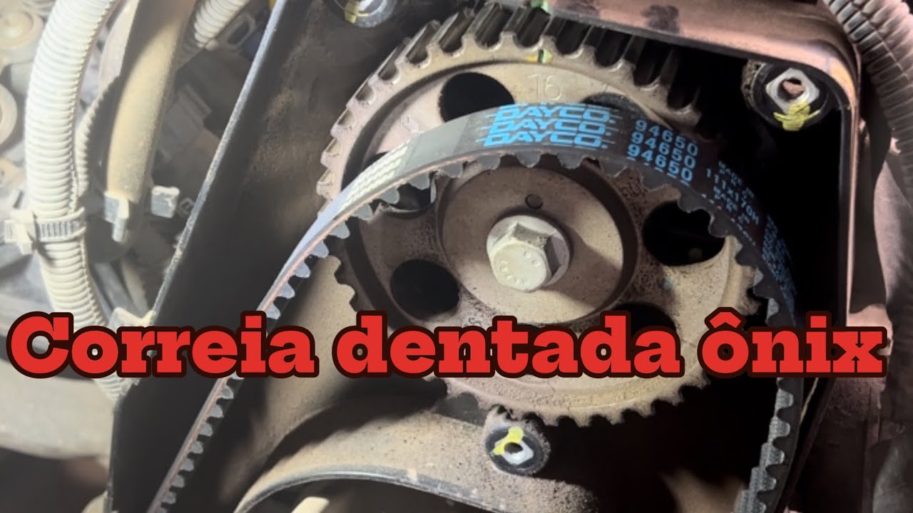 Como trocar Correia dentada do ônix 2017 1.0 4 cilindros #onix # ...