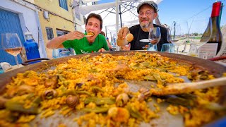 Spanish Food  WORLD CHAMPION Paella Master!! | Trip to Spain’s Paella Capital!