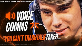 'You can't trashtalk FAKER!' | Worlds 2022 Voice Comms Group Stage Week 1 Presented by Hisense