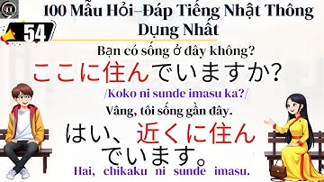 100 Câu Giao Tiếp Tiếng Nhật Cơ Bản Cho Người Mới Bắt Đầu | Tokyo Talkers