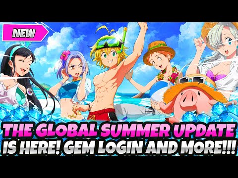 *THIS WEEK'S GLOBAL UPDATE IS HERE* FREE GEM LOGIN EVENT + NEW  UNIT, BANNER & MORE (7DS Grand Cross