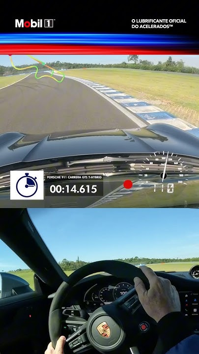 ONBOARD PORSCHE 911 GTS T-HYBRID NA VOLTA RÁPIDA! #Shorts