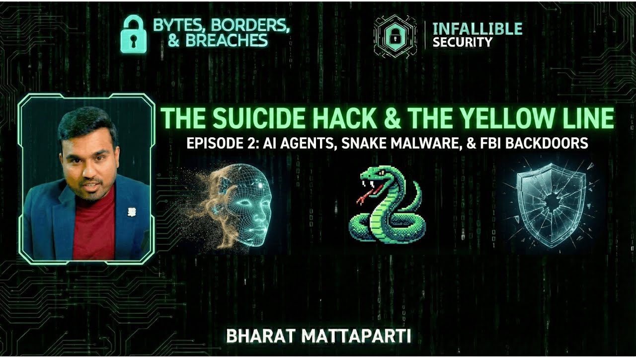 Bytes, Borders, & Breaches - Ep. 2: AI Agents, Snake Malware & FBI ...