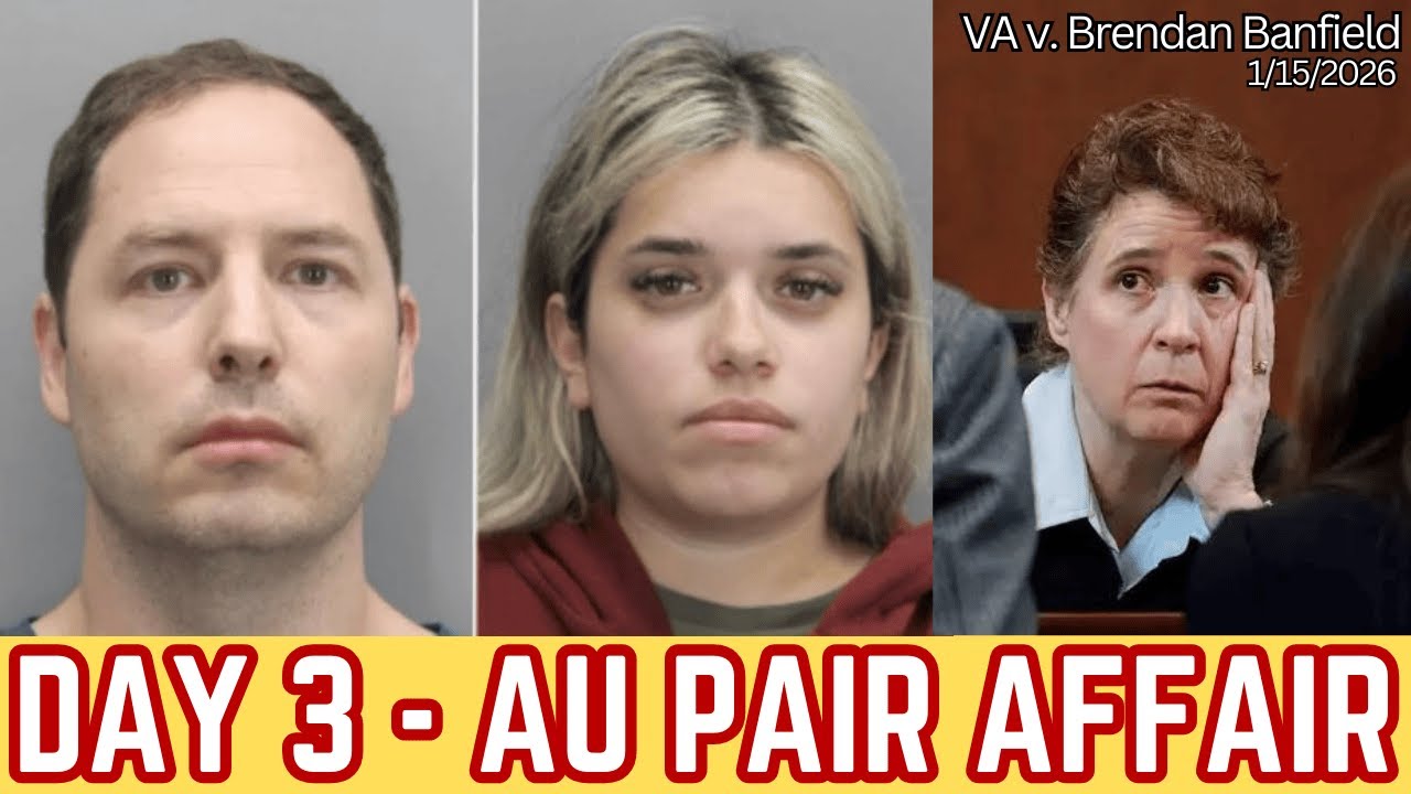 Wild Au Pair Affair Murder Trial - VA v. Brendan Banfield Day 3 - YouTube