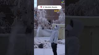 5 Shockingly Cold Cities in the world || No.1 is Death Zone 🥶☠️