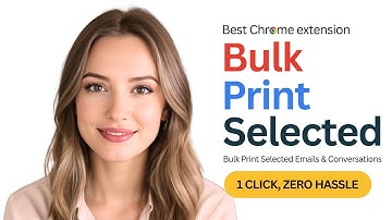 Google Workspace – How to bulk print ALL Gmail emails in SECONDS