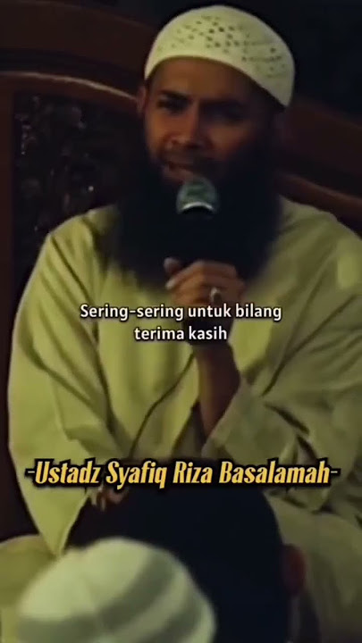 Ucapan Terimakasih Untuk Istri #shortsislami #fypシ #ustadzsyafiqrizabasalamah #kajianislam #fyp