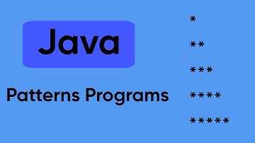 Star pattern programs in java