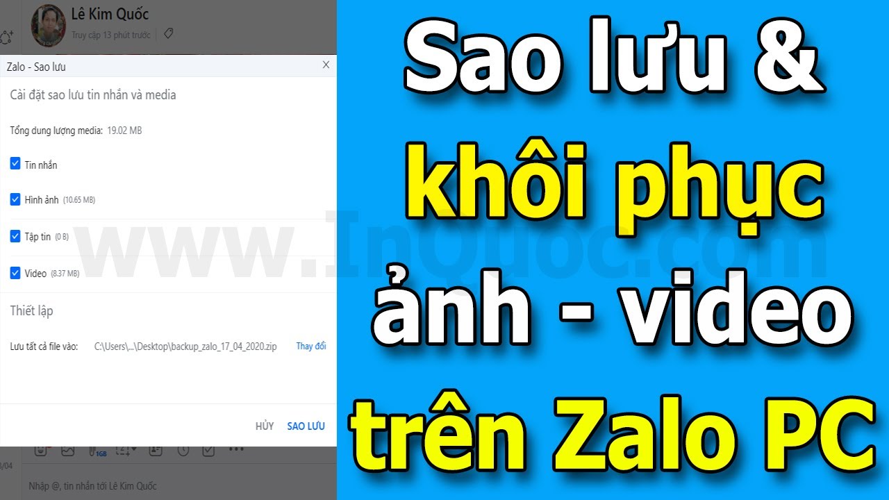 Hướng dẫn gửi ảnh HD qua Zalo Facebook đơn giản chi tiết