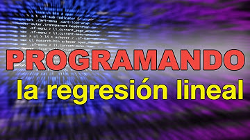 La REGRESIÓN LINEAL en PYTHON (Tutorial)