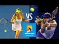 Sharapova vs Lisicki | 2012 Australian Open Highlights