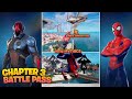 Fortnite Chapter 3 BATTLE PASS Trailer (Spider-Man skin, NEW MYTHICS, NEW MAP and MORE!!!)