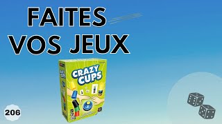 Présentation du jeu de société Crazy Cups Présentation du jeu de société Crazy Cups