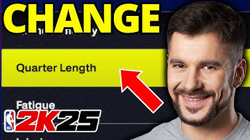 How To Change Quarter Length NBA 2k25