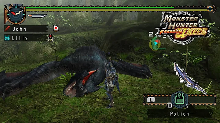 Monster Hunter Freedom Unite - Nekoht's 9✰ Secret Request: Nargacuga!