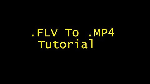 Quick OBS recording save setting tutorial (.FLV To .Mp4) (2017)