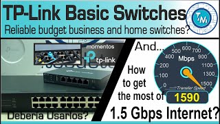 TPLink's cheapest 24 port Switches  More than 1 GbE Internet?  Simple Networking Tips for Newbies