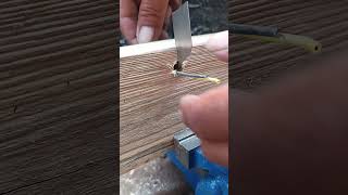 cable stripping technique