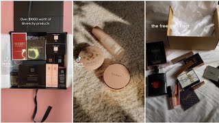 luxury beauty unboxing • Dior Chanel YSL • tiktok compilation