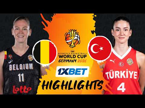 Belgium 🇧🇪 v Türkiye 🇹🇷 | 1XBET Highlights | FIBA Women's Basketball World Cup 2026
