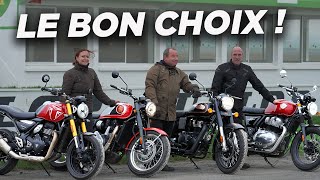 BSA, Triumph, Royal Enfield, laquelle choisir ?