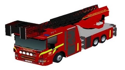 Emergency 4 Swedish Mod - Ladder Truck Test