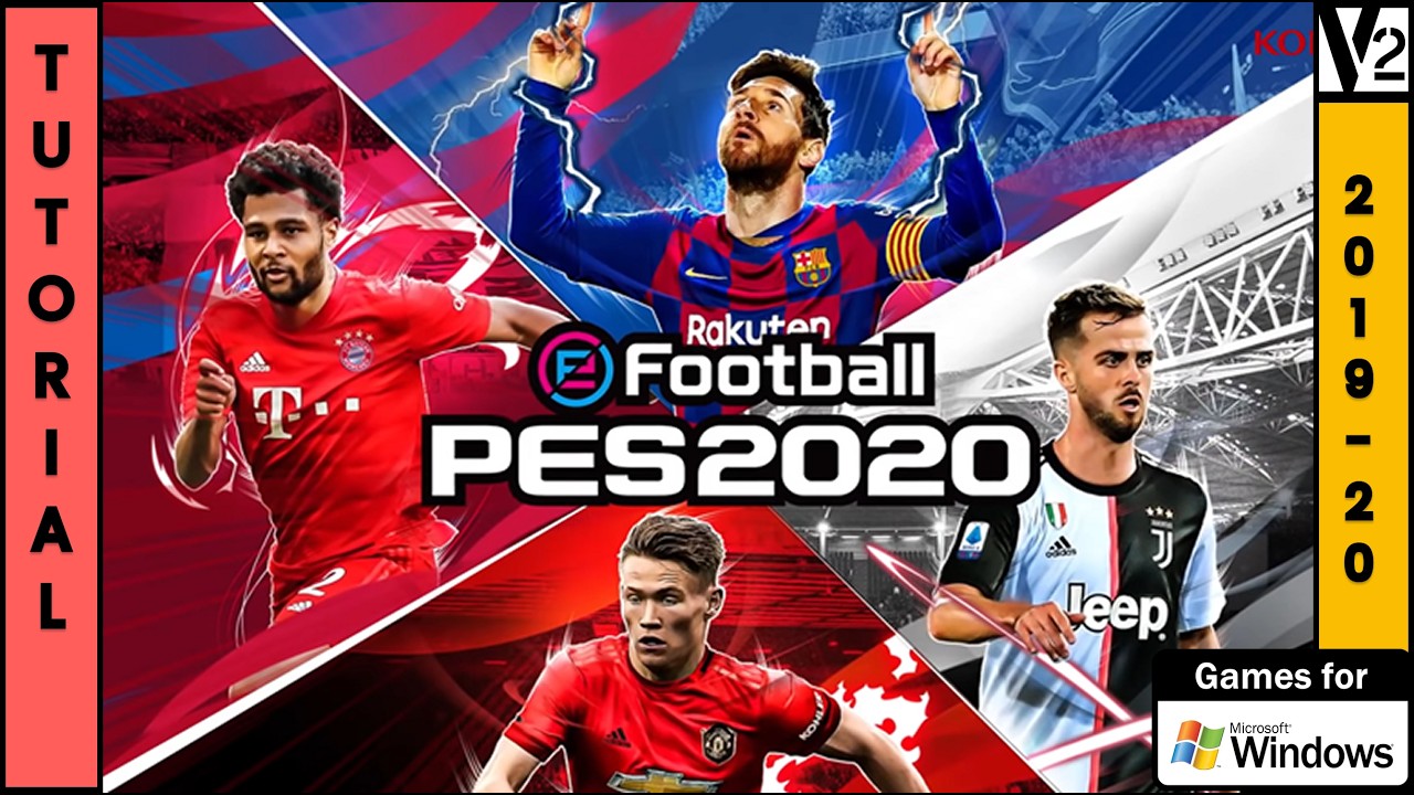 eFootball PES 2020 — Gudpley Patch Season 2020/21 V2 (PC) | TUTORIAL