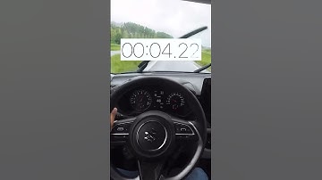 2024 Suzuki Swift 1.2 Hybrid 0 to 100 km/h acceleration 🔥 #shorts