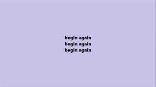 Video thumbnail of "purity ring | begin again [lyrics]"