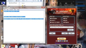How to Use Mu Auto CLicker :D