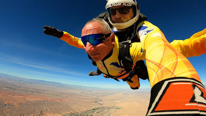 David Landman - Tandem Skydive in Las Vegas at Sky...
