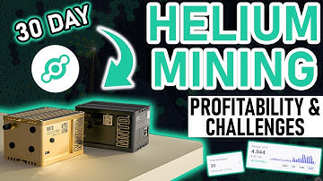How much money did I make Mining Helium in 30 Days?