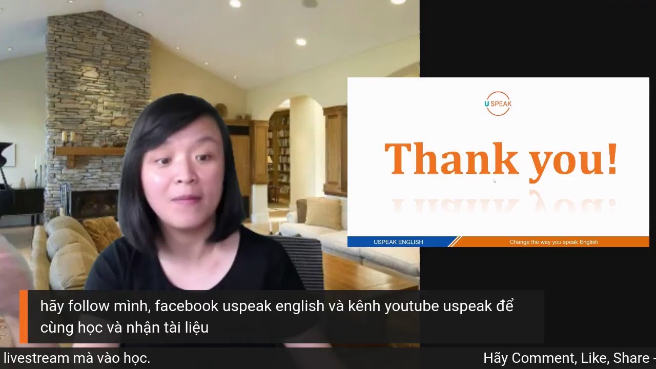 LIVESTREAM HƯỚNG DẪN M�� RỘNG CÂU VÀ TỪ VỰNG GIAO TIẾP - youtube