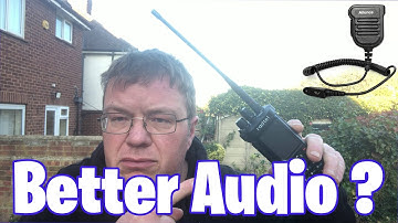 I connected a microphone to this radio and this happened