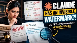 Claude Has an INVISIBLE Watermark! | How AI Text Watermarking Actually Works