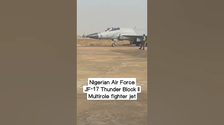 Nigerian Air Force JF-17 BLk 2 carrying an ASELPOD.
