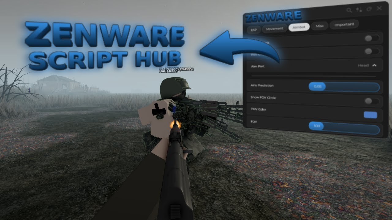 Zenware Script Zenware The lost front script key in bio - YouTube